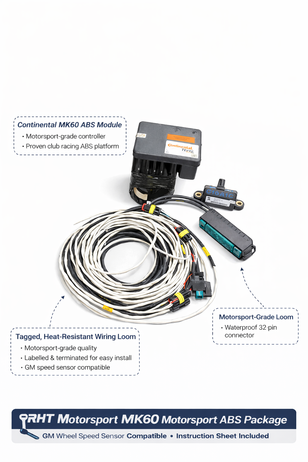 RHT Motorsport MK60 Motorsport ABS Package