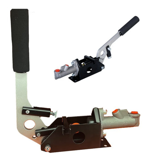 Universal hydraulic handbrake vertical mount for drifting and rally cars