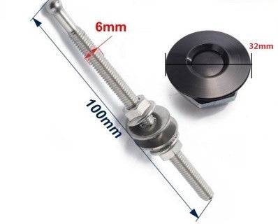 Universal Mini Push Button Billet Pin