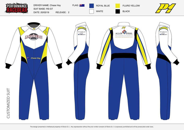 Full Custom - Pro Level - P1 FIA Approved 3 Layer Race Suit