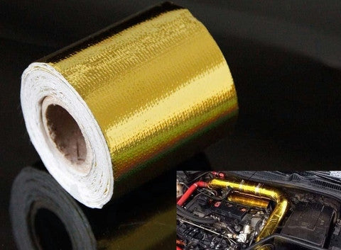 Self Adhesive Reflective Gold Heat Wrap tape