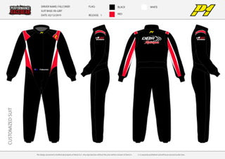 Full Custom - Pro Level - P1 FIA Approved 3 Layer Race Suit