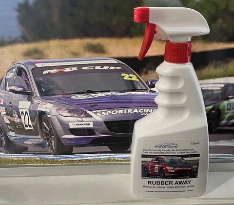 Rubber Away Race Car Cleaner