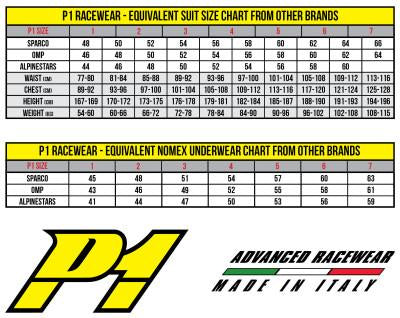 P1 Eldora FIA Approved 2 layer race suit
